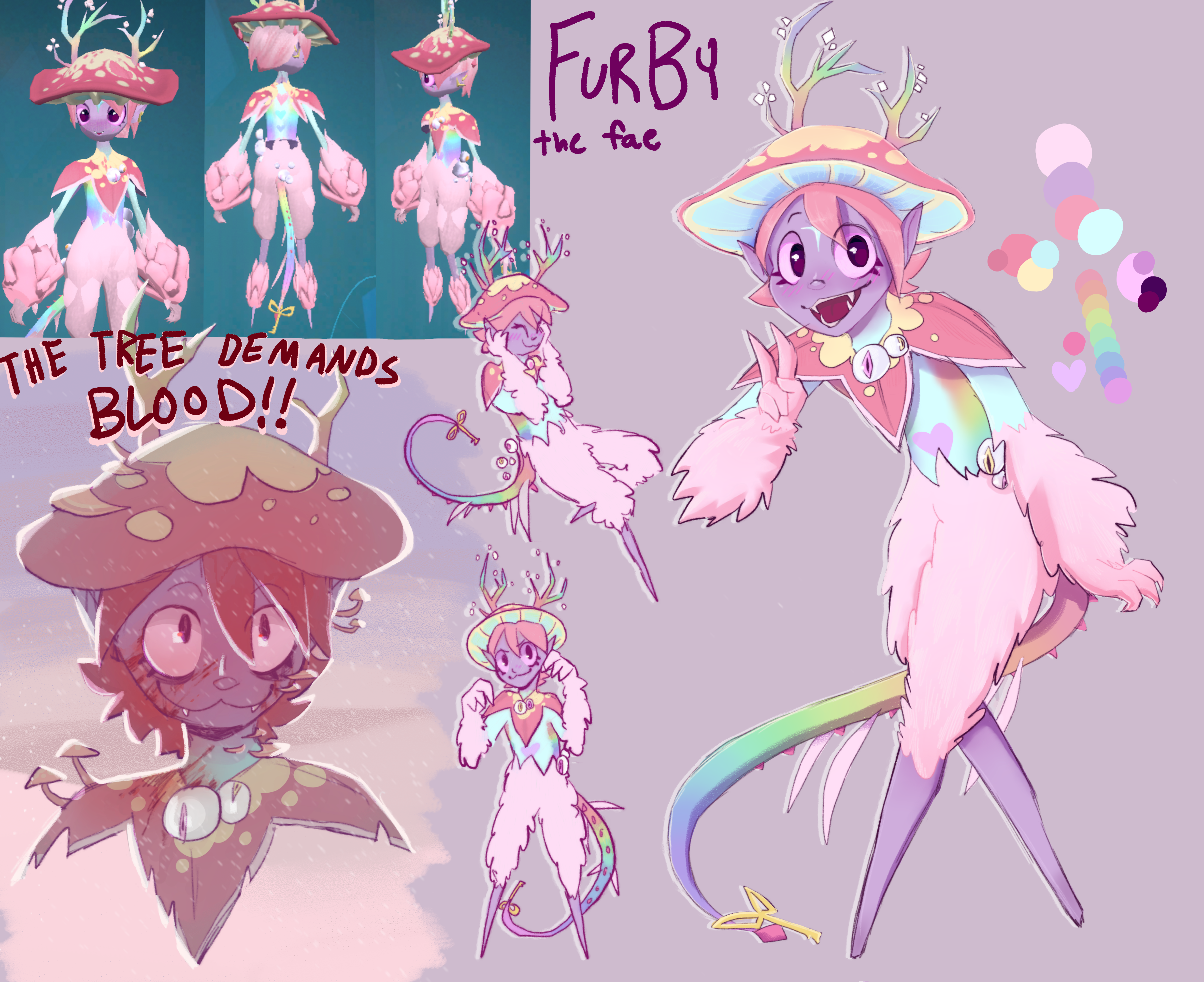 a sona of a video game character